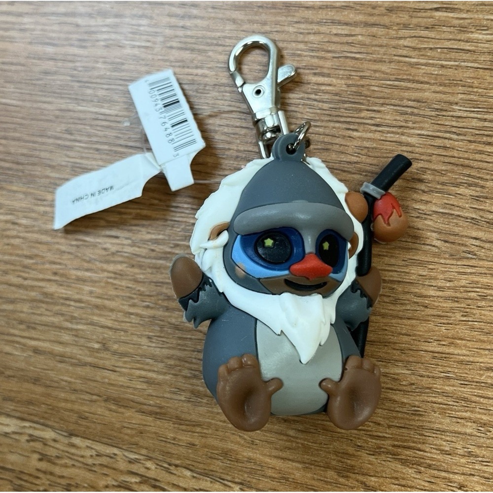 Disney Parks Wishables Vinyl Figure Rafiki Lion King Bag Clip Keychain Charm
